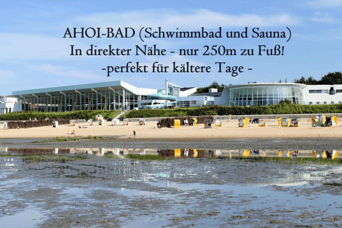 Traumhafte Ferienwohnung "Seekueste" In Cuxhaven - Duhnen In 1A Lage Im Haus Elbe 1 !!! 50M Zum Strand !!! エクステリア 写真